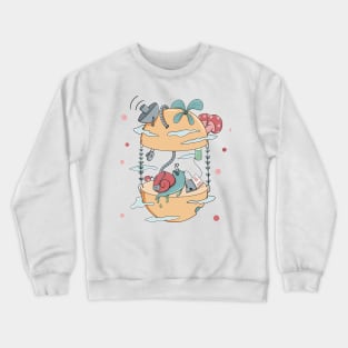 Snail Life illustration Crewneck Sweatshirt